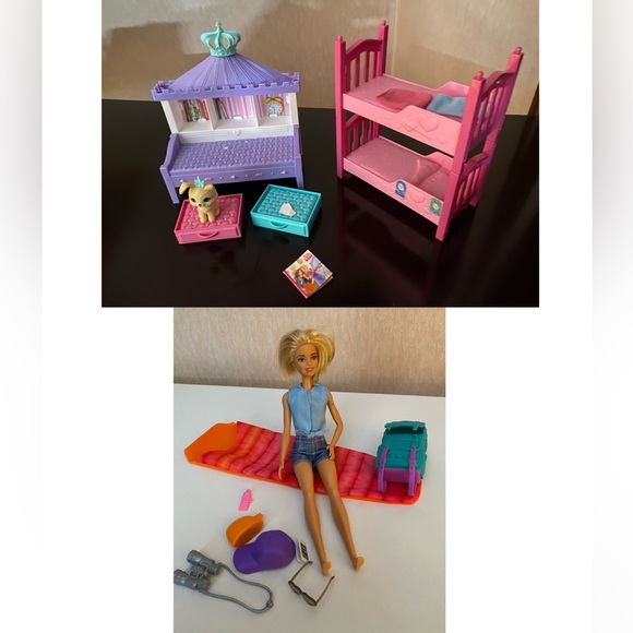 Barbie Toys Evi Love 2in Bunk Bed Barbie Little Sister Chelsea